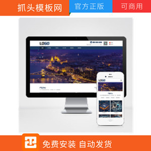 (自適應(yīng)手機(jī)端)中英文雙語網(wǎng)站模板 電子元件科研芯片網(wǎng)站模板